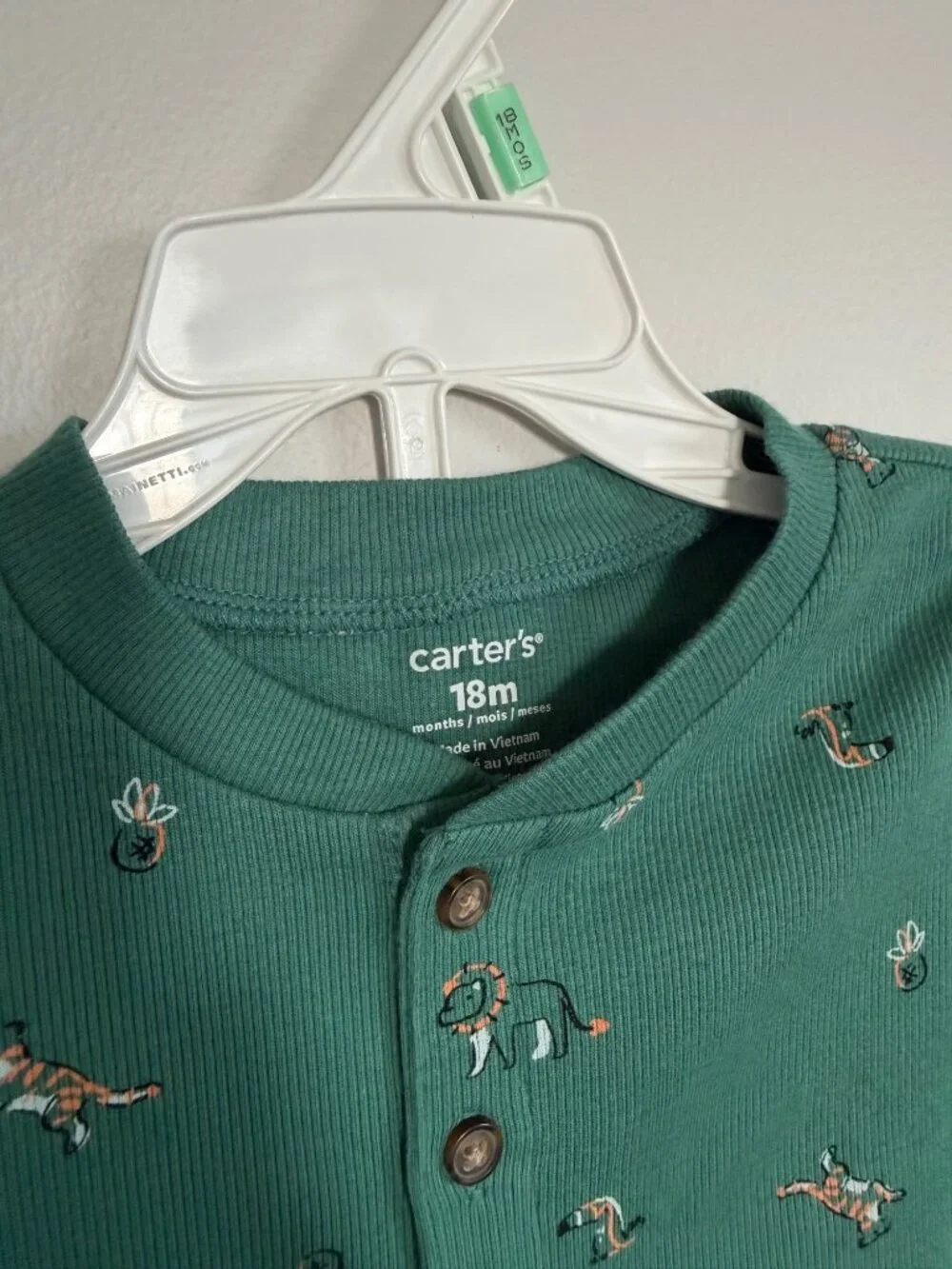 Carter’s Dinosaur Outfit Set 18M NWT